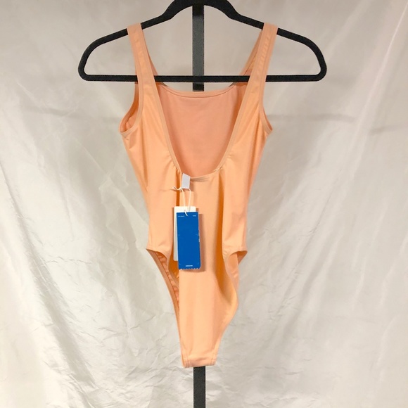 ADIDAS Trefoil One Piece Retro Style Swimsuit - Picture 3 of 5